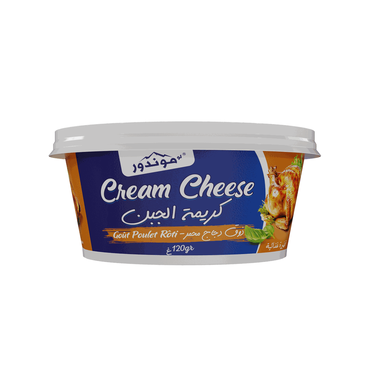 Cream Cheese Goût Poulet Rôti